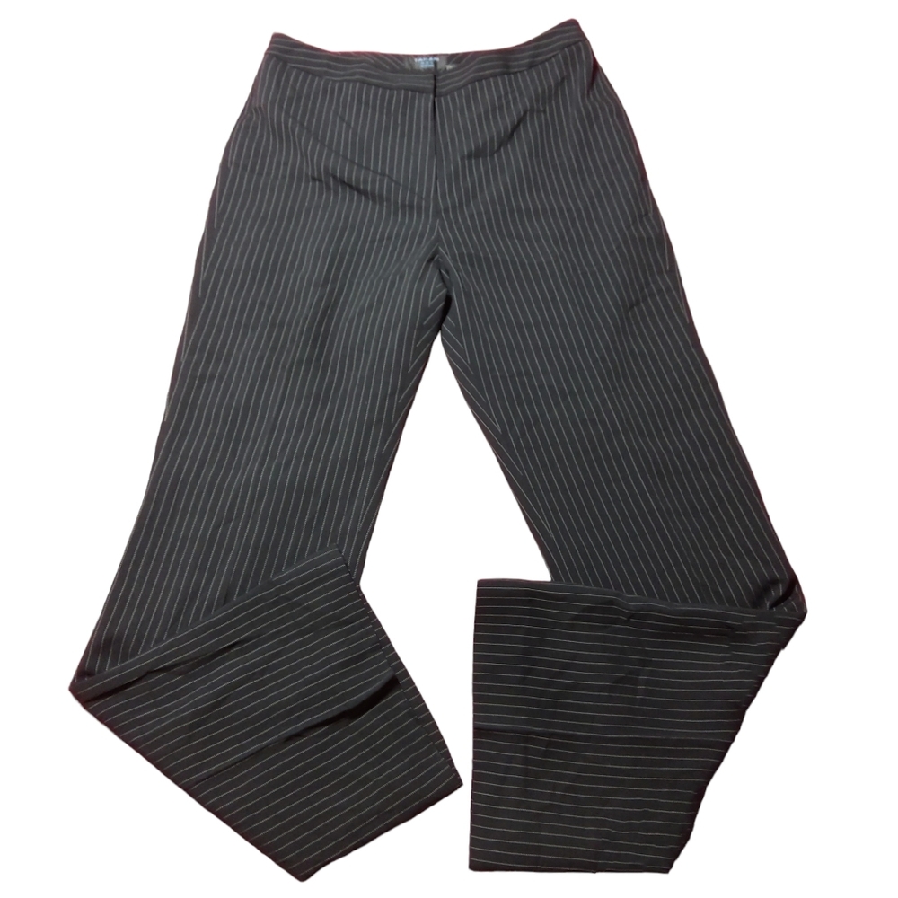 COPY - Tahari Black and White Pin stripe Dress Pants